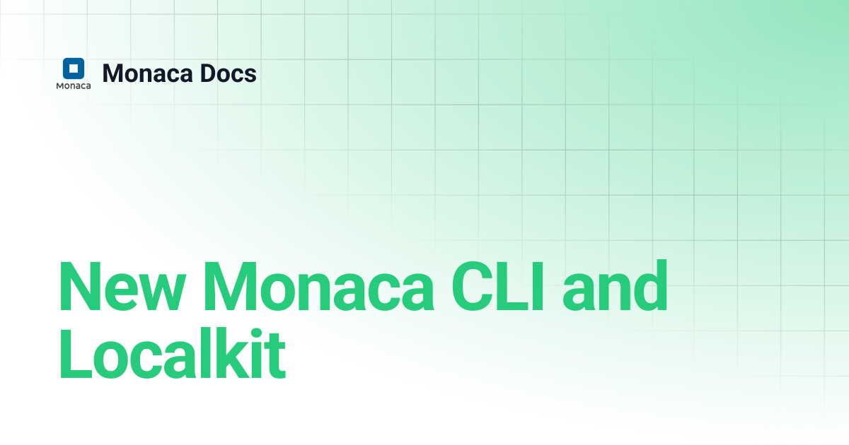 New Monaca CLI and Localkit | Monaca Docs