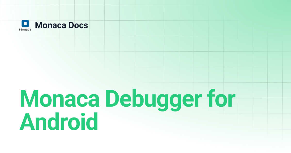 Monaca Debugger for Android | Monaca Docs